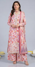 Blush Garden – Full Galla & Daman Embroidered Unstitched 3-Piece Suite